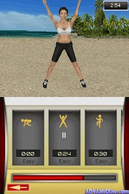 Jillian Michaels' Fitness Ultimatum 2010 screenshot 3 for Nintendo DS